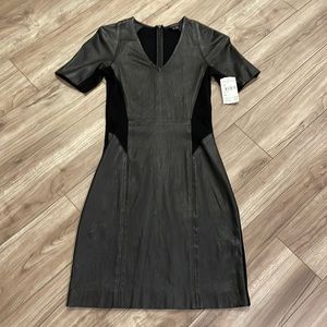 Theory leather dress